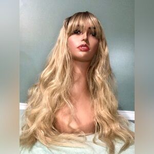 Wigs - 4 Blonde very Long Wavy Wigs - 4 wigs-  $45